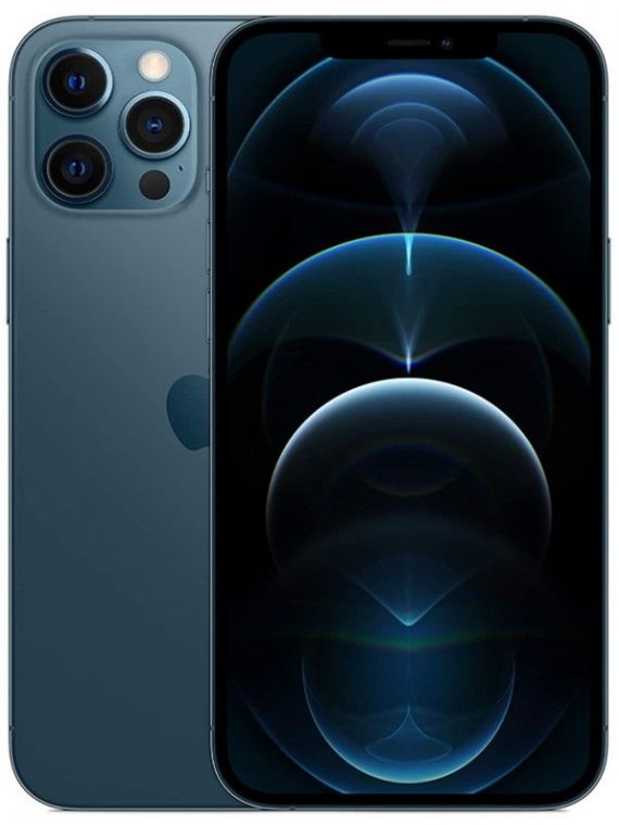 iPhone 12 Pro (Physical Dual Sim), 512GB, 6GB RAM, Pacific Blue with FaceTime