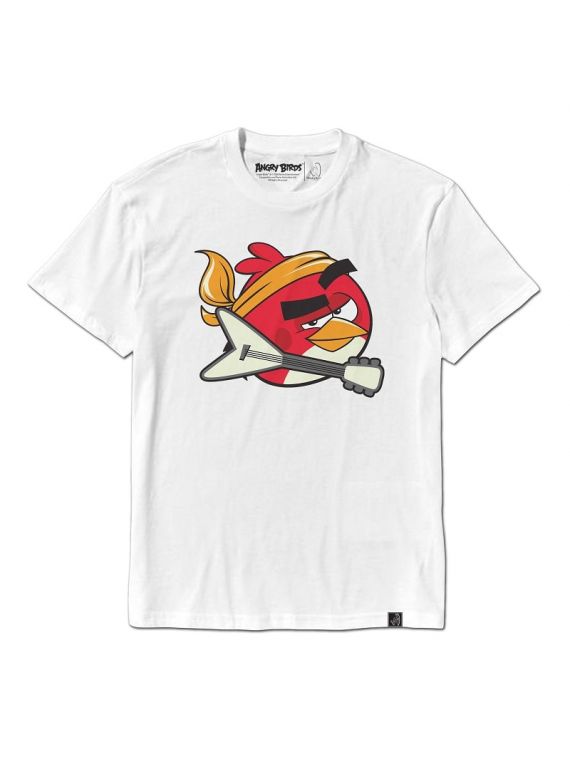 Angry Birds Kids Unisex T-shirts - white 