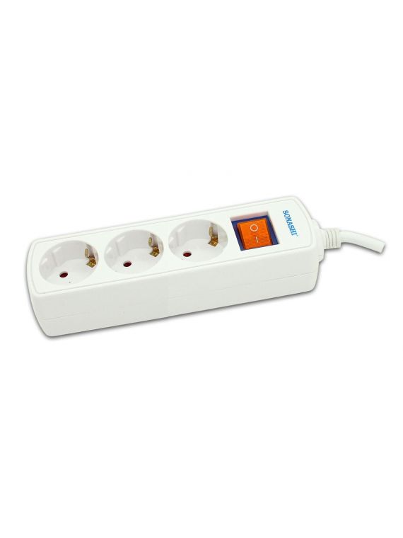 Sonashi 3 Way Extension Socket (SES-503)