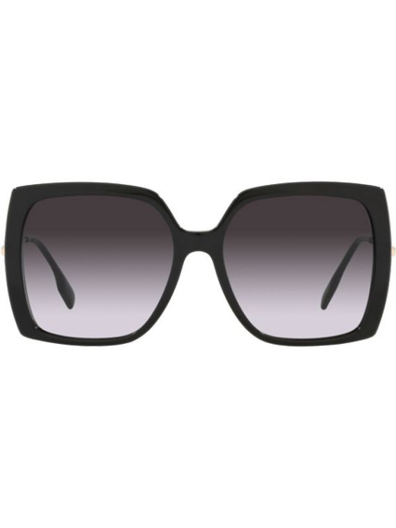 Burberry Sunglass Black Irregular