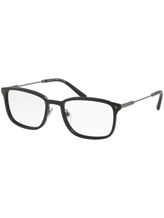 Bvlgari Frame Matte Black Rectangle