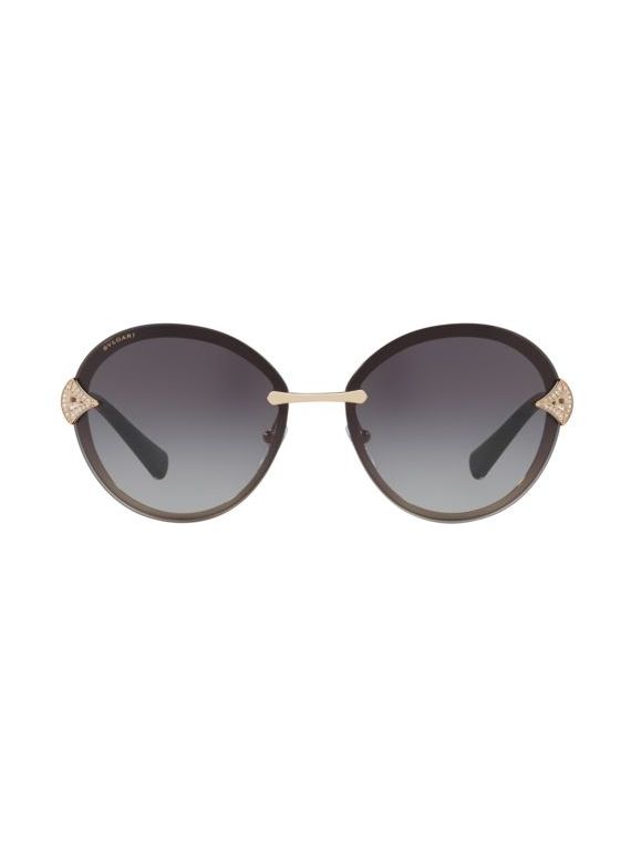 Bvlgari Sunglass Pink Gold Oval