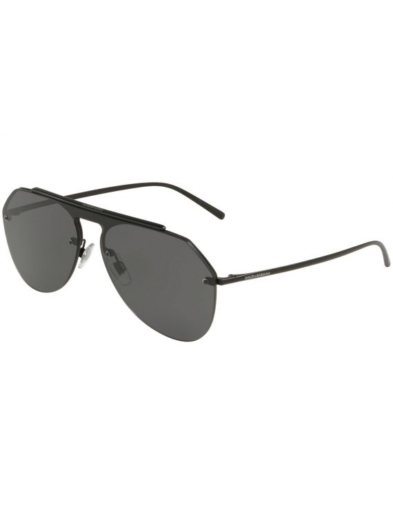 Dolce & Gabbana Sunglass Matte Black Pilot