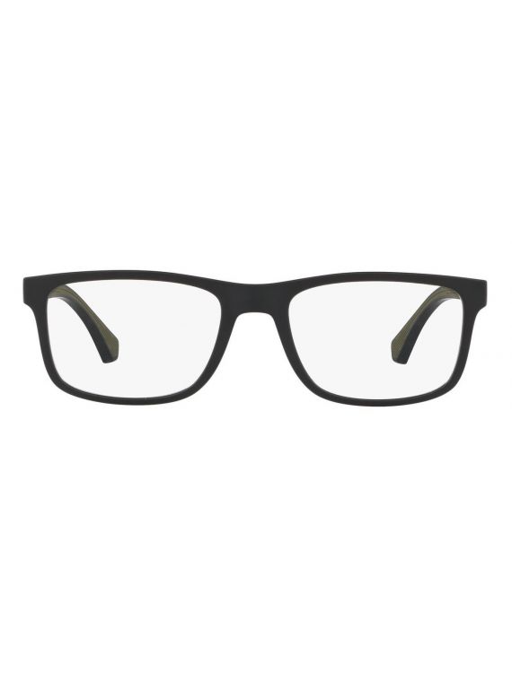 Emporio Armani Frame Matte Black Rectangle