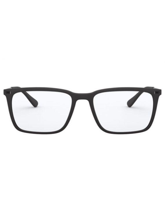 Emporio Armani Frame Matte Black Rectangle