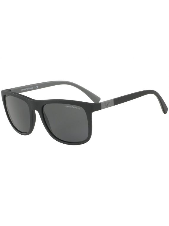 Emporio Armani Sunglass Matte Black Square
