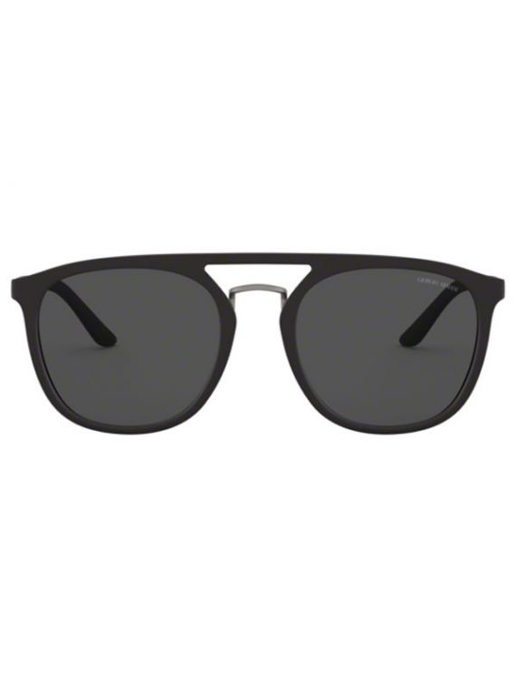 Giorgio Armani Sunglass Matte Black Square