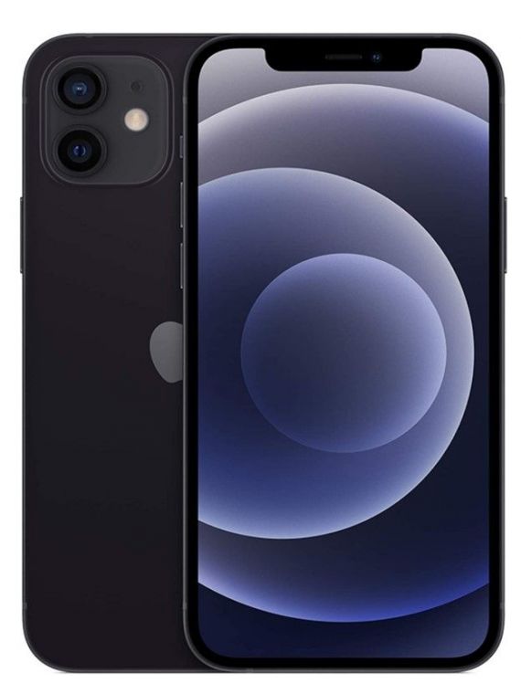 iPhone 12, 128GB, 4GB RAM, Black with FaceTime