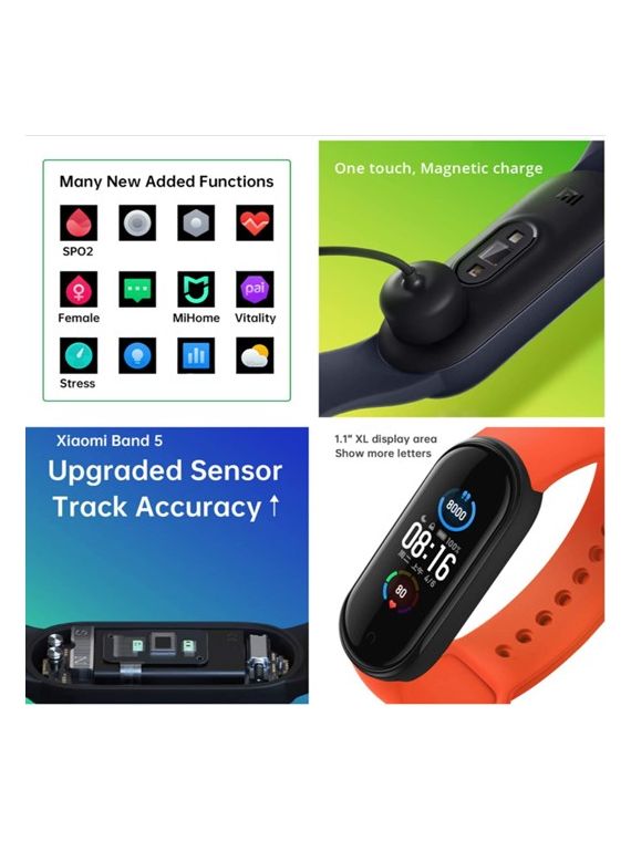 Xiaomi Mi Smart Band 5 - Black