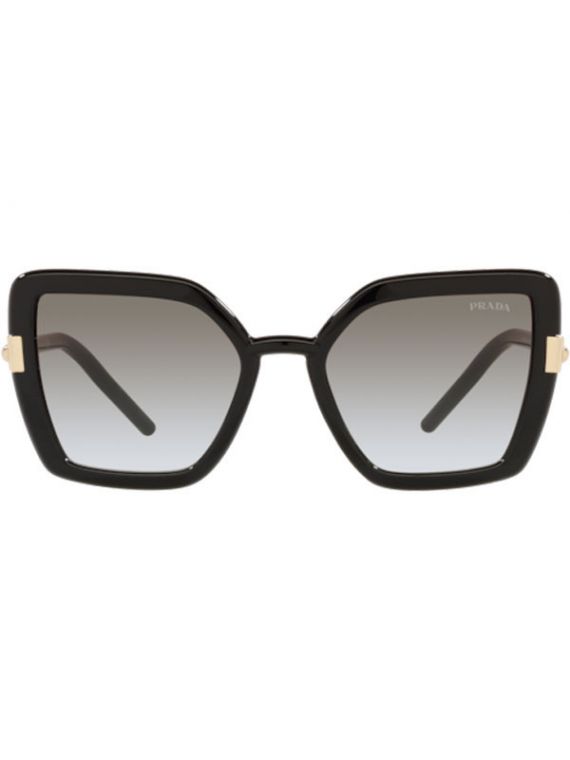 Prada Sunglass Black Irregular