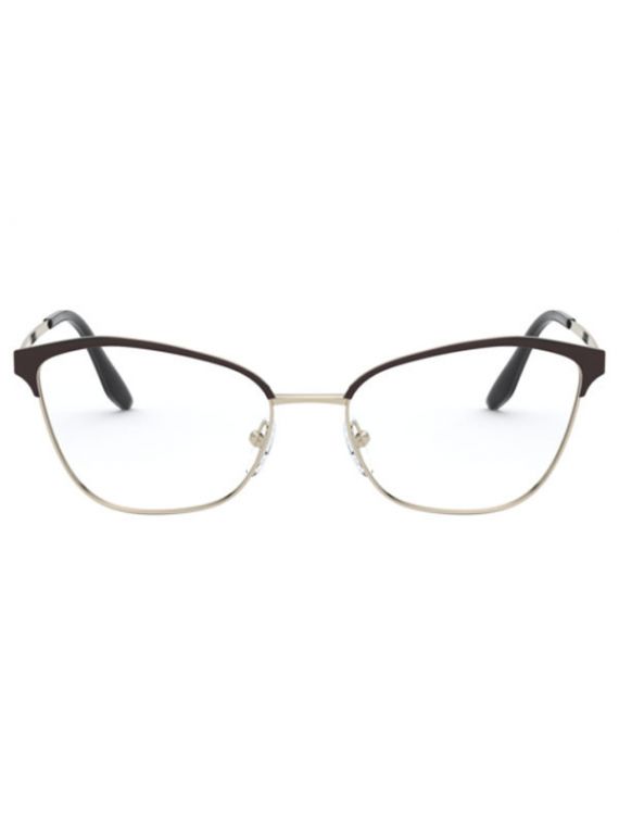 Prada Frame Black/Light Gold Cat Eye