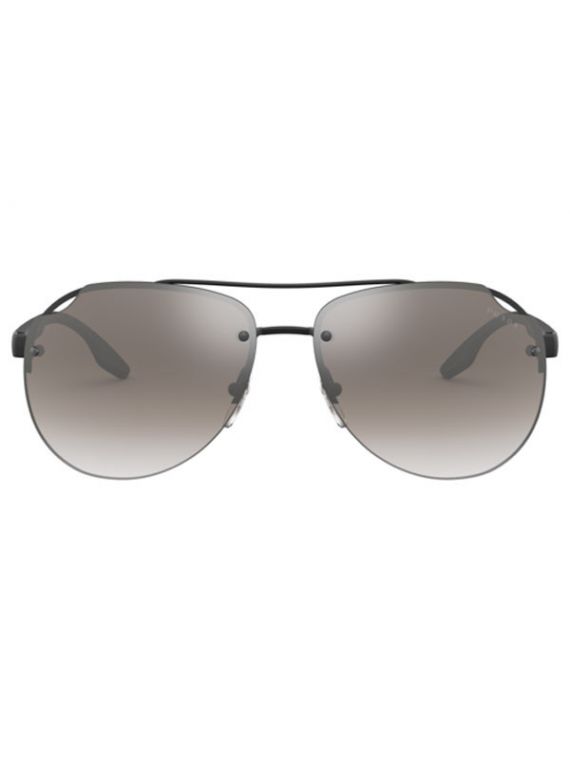 Prada Linea Rossa Sunglass Matte Black Pilot
