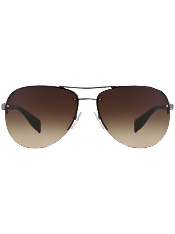 Prada Linea Rossa Sunglass Gunmetal Pilot