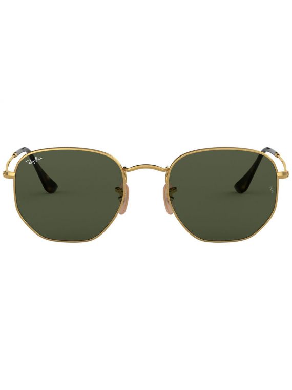 RayBan Sunglass Gold Irregular