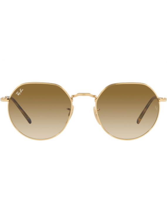 RayBan Sunglass Gold Round