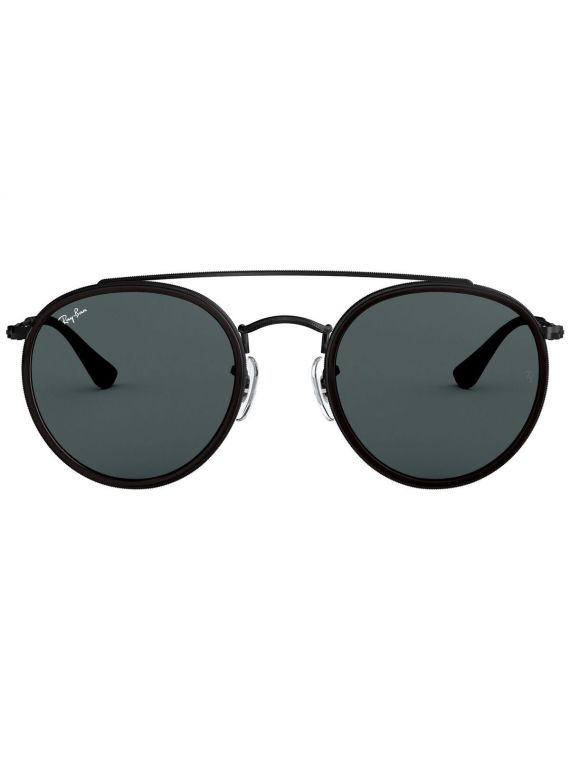 RayBan Sunglass Black Round