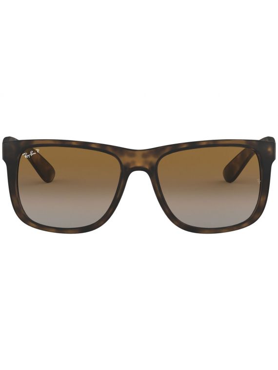 RayBan Sunglass Rubber Light Havana Square