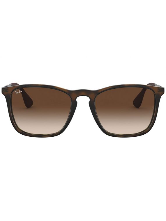 RayBan Sunglass Rubber Havana Square