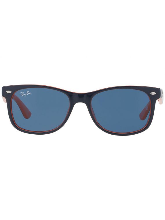 Rayban Junior Sunglass Blue On Orange Square