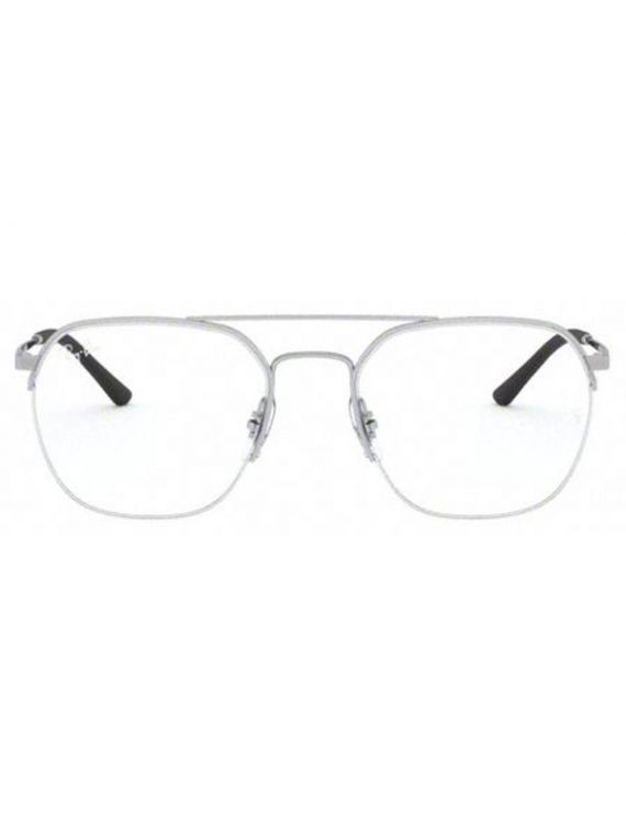 RayBan Frame Silver Square