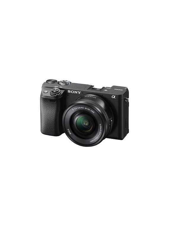 Sony A6400 Mirrorless Camera With 16-50mm Lens Kit, Black