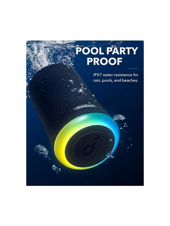 Soundcore Flare Mini Bluetooth Speaker, Black